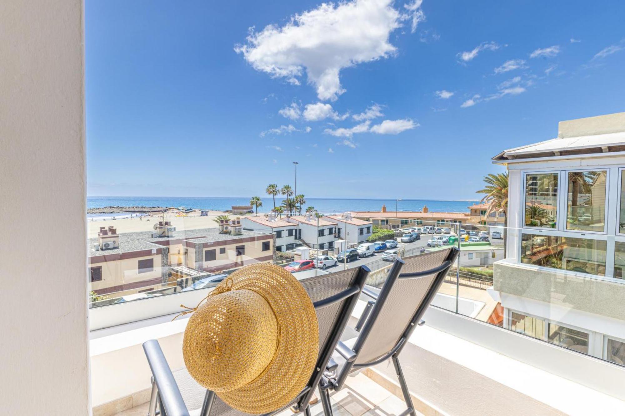 Atico Apartamento Las Burras Playa San Agustín المظهر الخارجي الصورة