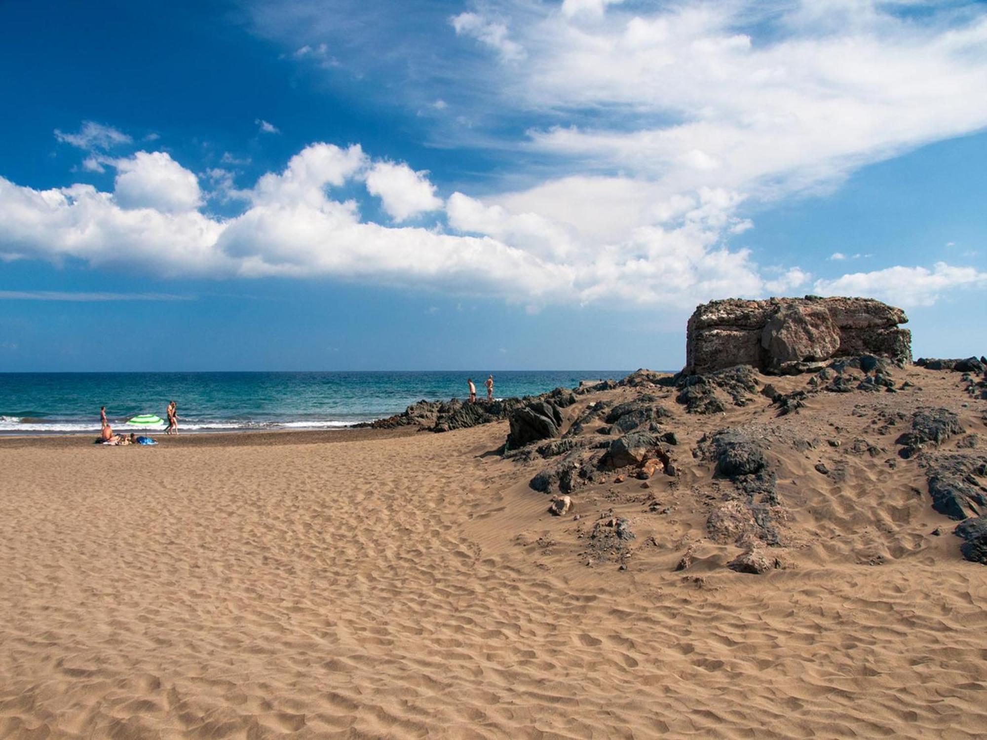 Atico Apartamento Las Burras Playa San Agustín المظهر الخارجي الصورة